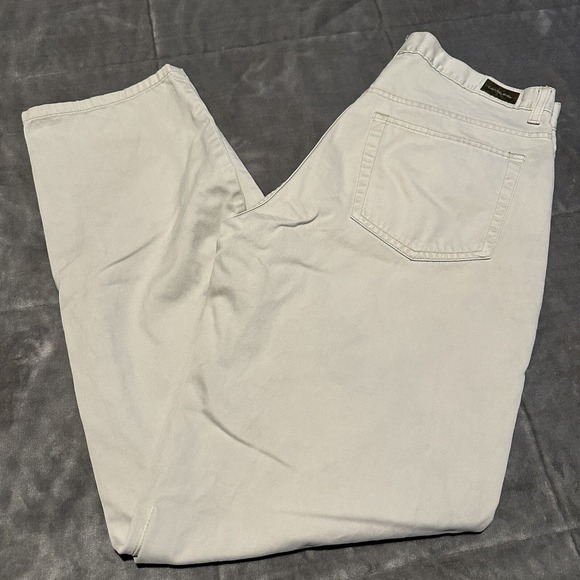Calvin Klein Jeans Men's‎ 33x32 Easy Fit Khaki Relaxed Zip Fly CK - Picture 1 of 10
